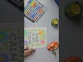#colourtherapy is the best therapy #art  #diycrafts #tabledecor #brushpen #doms #domspen #painting