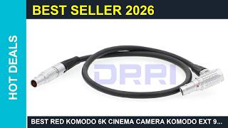Best RED Komodo 6K cinema camera Komodo EXT 9pin Right Angle to Timecode 5 Pin