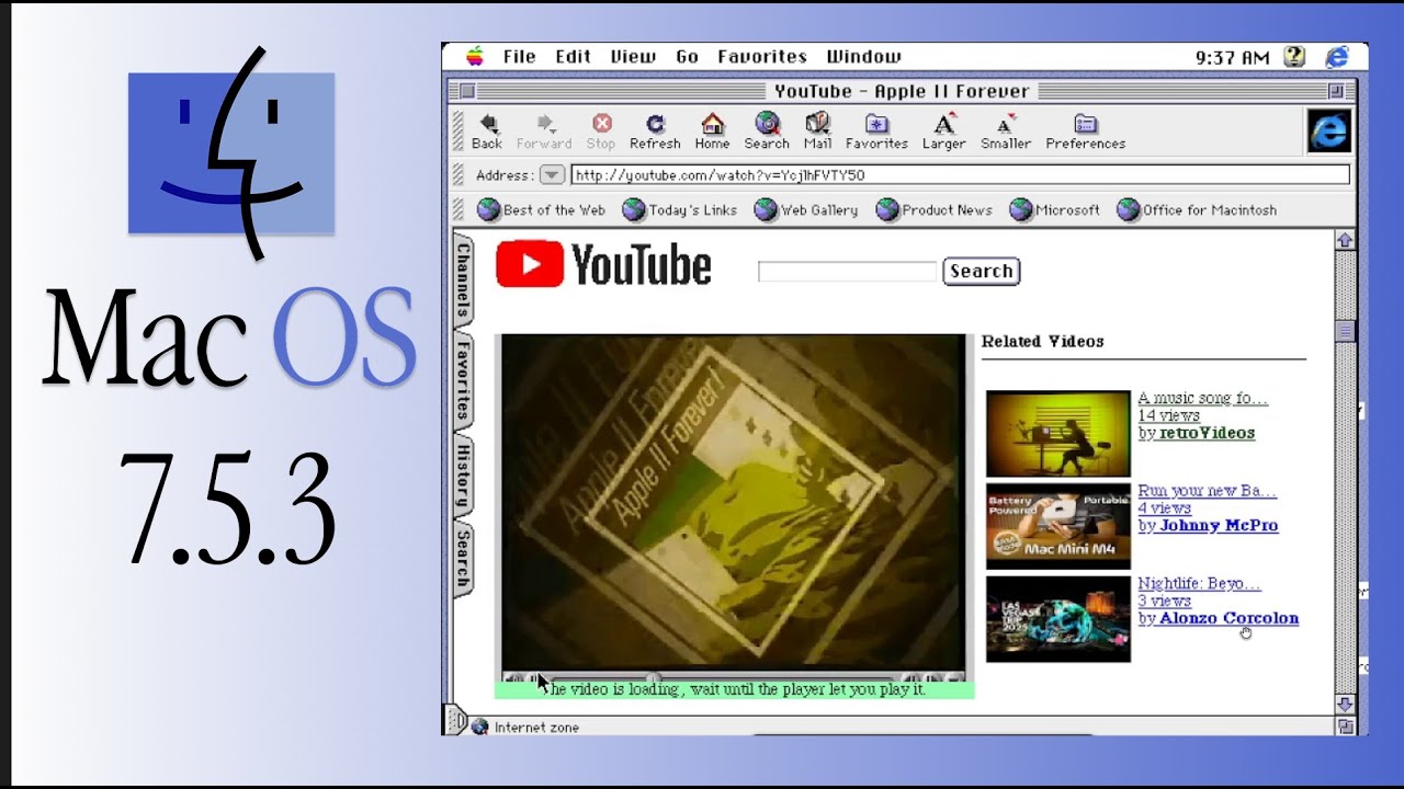 Using Internet on Mac OS 7.5.3 in 2025 (Youtube, Drive etc) With LiteWeb