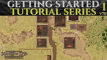 GETTING STARTED In Songs Of Syx v70 - Tutorial Series Ep 1