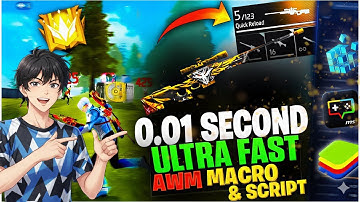 Best Ultra Fast Double Sniper Switch Macro Settings For Free Fire PC | BlueStacks 5 | MSI 5