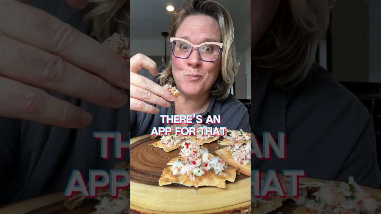 There’s an App for That: Chili Lime Crab Tostadas 🍞🦀