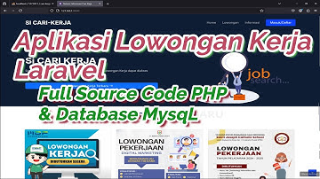 Source code Website lowongan Pekerjaan | Source Code aplikasi cari kerja | Source Code Website Loker