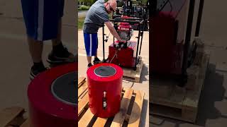 When A Customer Asks Got Anything Bigger? 10.2 Hp 25 Gal Gas Engine Pump 600 Ton Ram