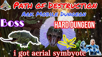 Ark Mobile Dungeon : Path Of Destruction / Ark mobile / Dunegon guide / #blackmaskgaming