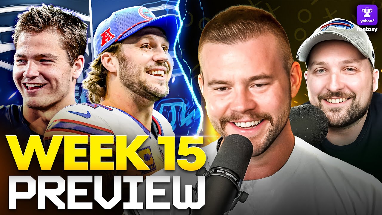 Week 15 Preview: 7 Bounce-Back LEAGUE WINNERS + Rookie RB Rankings This Week