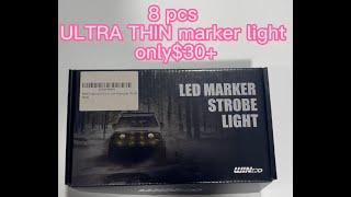 WINECO LED grille light*8pcs how to wire up