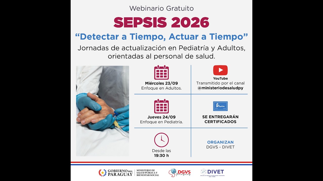 Webinar: Sepsis con enfoque en Adultos.