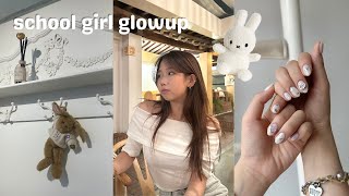 GLOWING up before college: korea, beauty&nails, life update, packing for uni