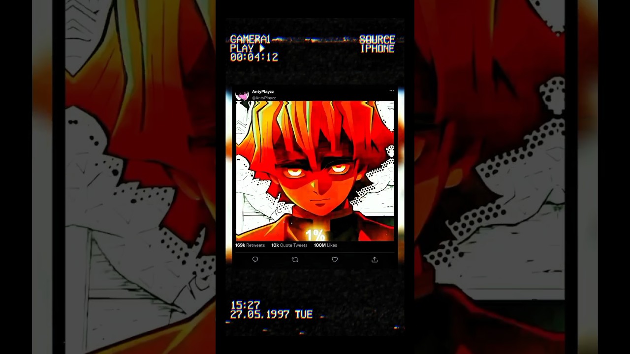 Demon Slayer Zenitsu Aura edit 