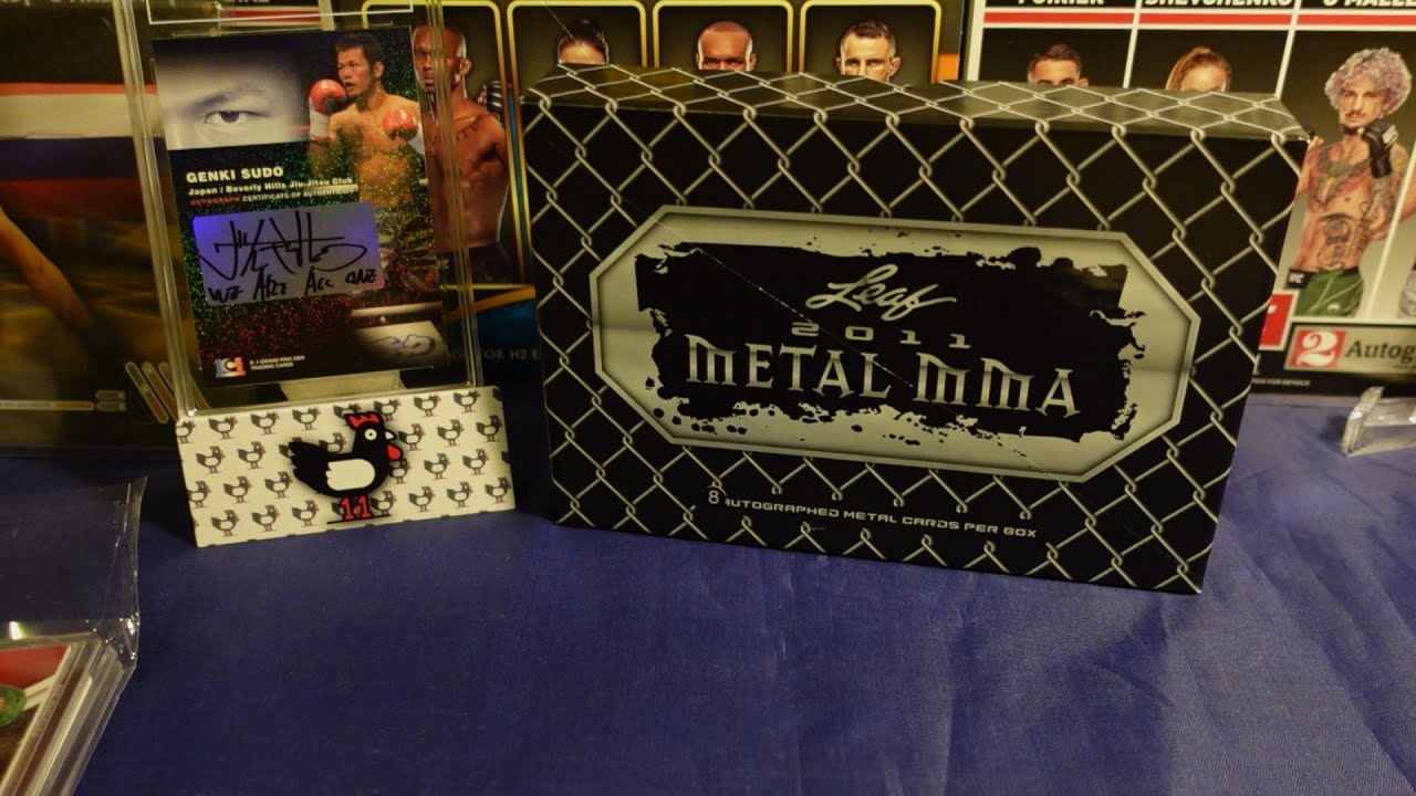 LEAF METAL MMA: 28 MINUTES FOR 8 CARDS LETS GO