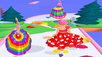 Hover Skirt👗👸🏼🌈Max Level Gameplay Walkthrough Android iOS