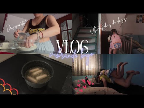 VLOG || Mi realidad vibrando bajo🥱Últimos días de clases de Zoe👧🏻 || Majo Martínez 