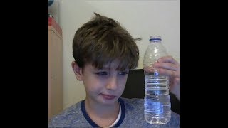 I CAN CHUG THIS WATER BOTTLE IS 1 SECOND...