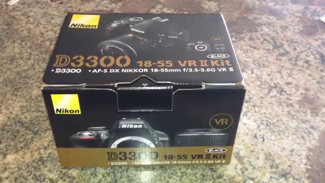 Nikon　D3300 付属品有 What's in the Box? Nikon D3300 Unboxing + Hands-On Look - YouTube