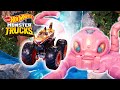 @Hot Wheels | The CRAZIEST MOMENTS in Monster Trucks Island 🏝️