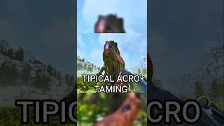 ACROCANTHOSAURUS TAMING IN ARK #arksurvivalevolved #ark #recomendation #meme #смешарики