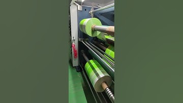 Synchronous servo slitting machine for pharmaceutical packaging, 500 meters per minute