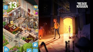 Merge Mansion |  Great Hall 🥰Level 47 Part 278♟️♣️