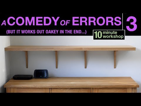 3 of 5: A comedy of errors (or how quickly a job can unravel) #135