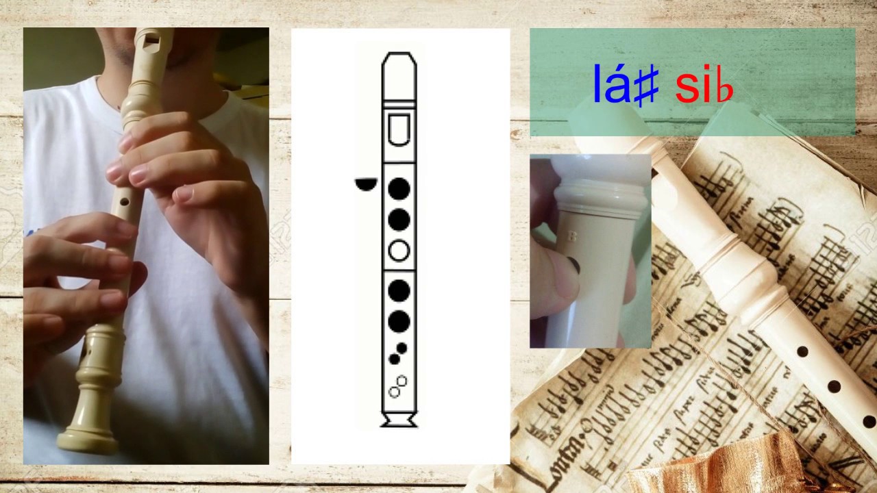 Notas na flauta doce BARROCA - Especial 2 mil inscritos