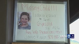 Day 3: Search continues for missing 6-year-old girl in Waimanalo