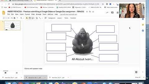 Schoology Submit already made Google Slides and Docs