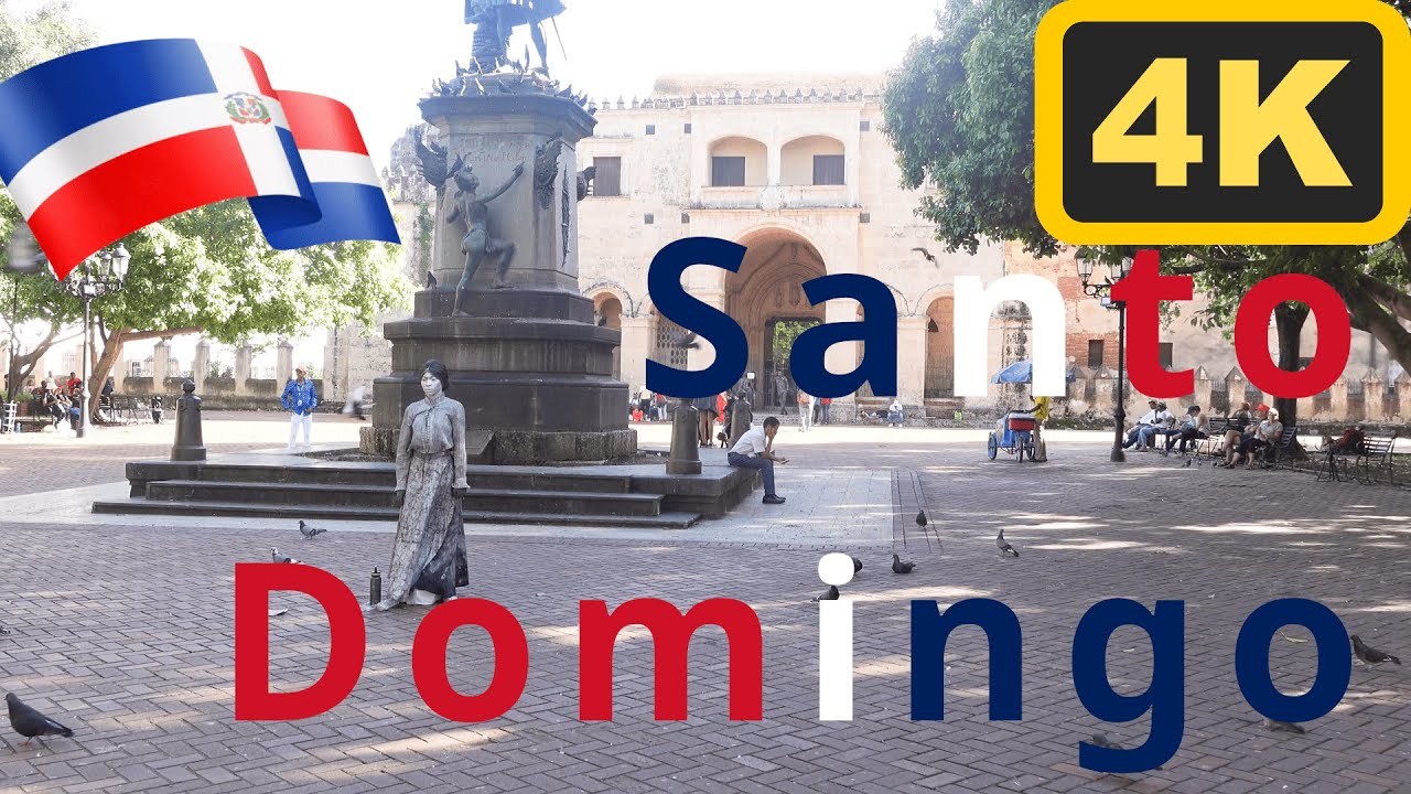 Santo Domingo - Dominican Republic - city walk in Parque Colón (Columbus Park)  - November 2024