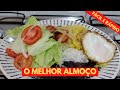 ALMOÇO COMPLETO E DELICIOSO GASTANDO POUCO