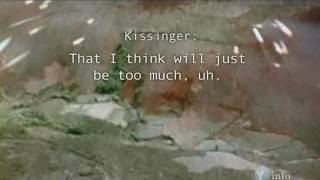 Nixon On Bombing Dikeskilling Civilians