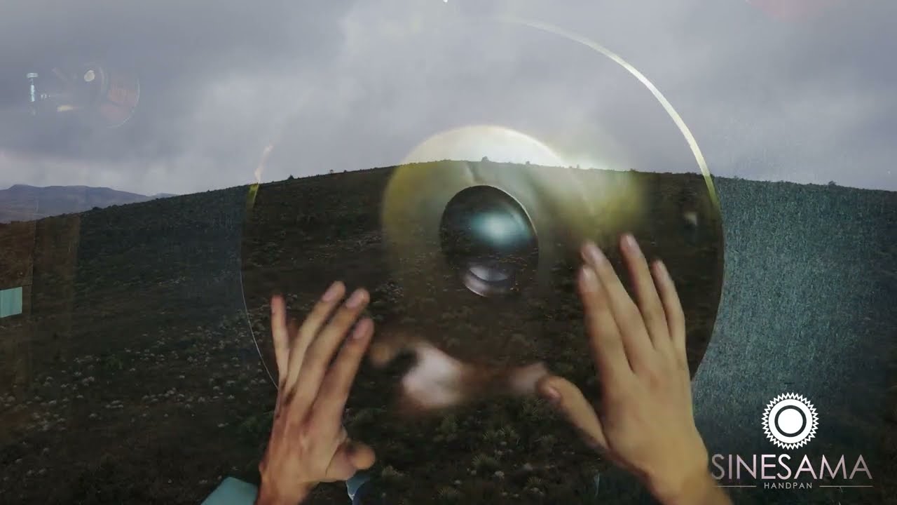 Sinesama C# High Pygmy 8+1 Ember Handpan - Meditation sounds to study and up the energy Mataredondo