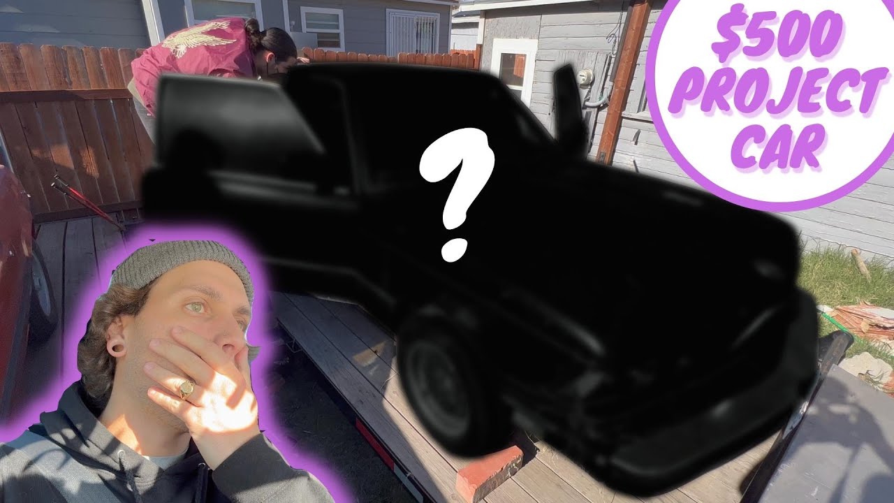 Should We Buy This ABANDONED $500 Project Car!?