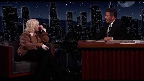 Billie Eilish saying ‘Mommy? sorry’ at Jimmy Kimmel live