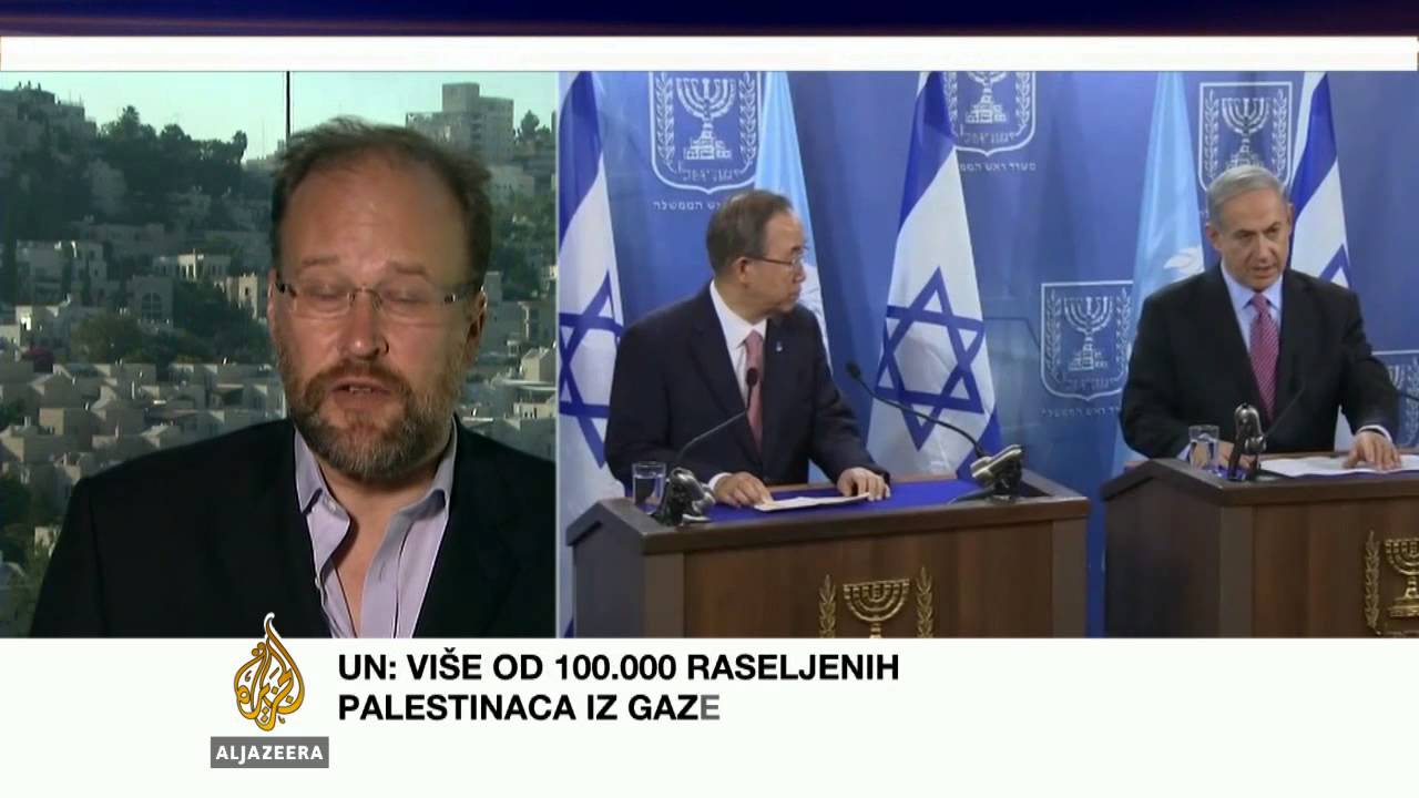 جيمس بايز يتحدث عن الجهود الدبلوماسية لوقف الهجمات على غزة