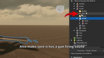 How to make a controllable turret in Roblox