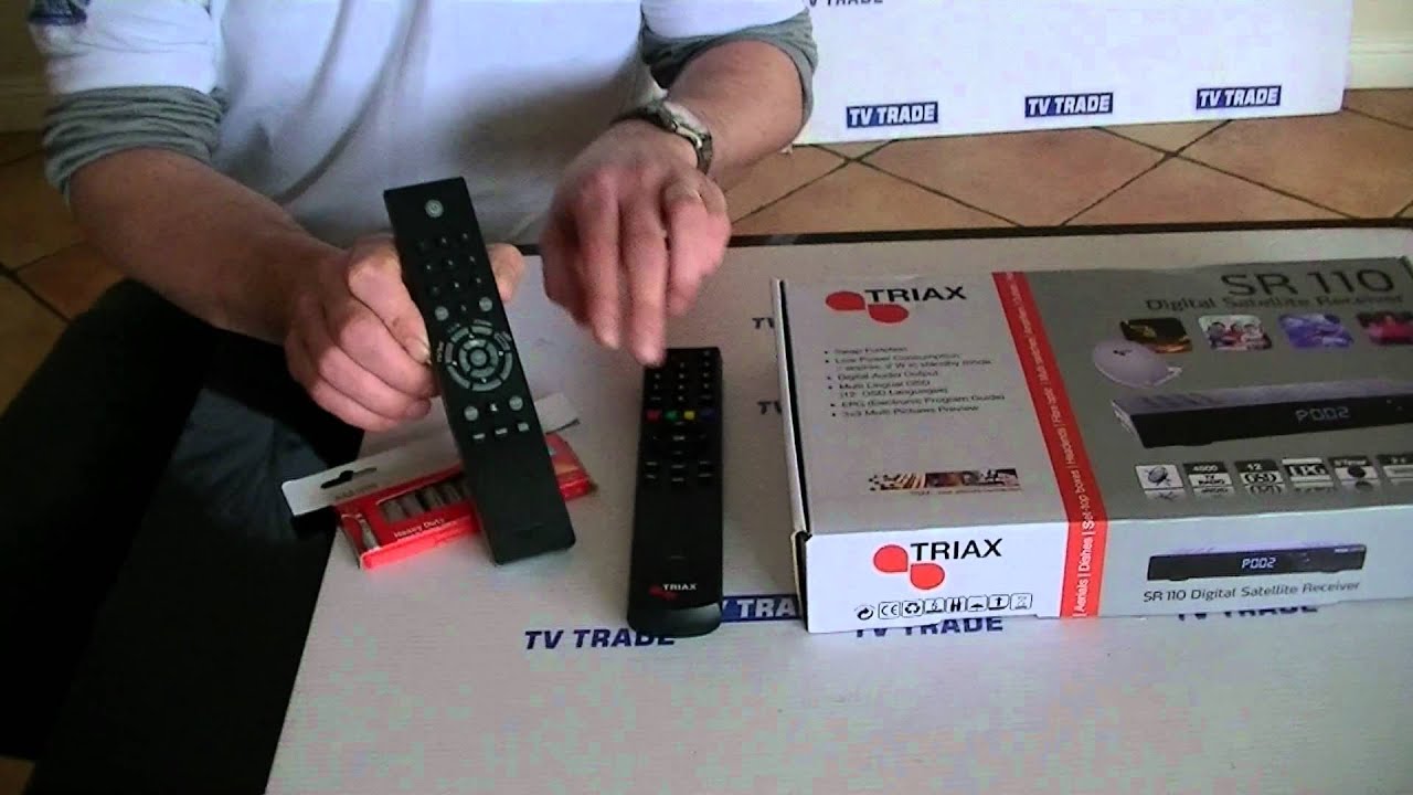 Triax Remote Control - YouTube