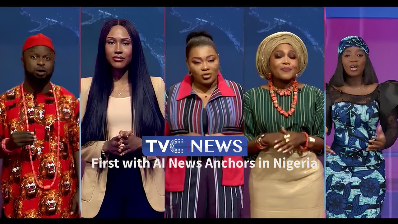 Breaking: TVC News Debuts Nigeria’s First AI-enabled Anchors