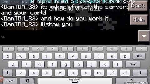 Hack with Jarvis Mod on Minecraft pe 0.13.0 apk go