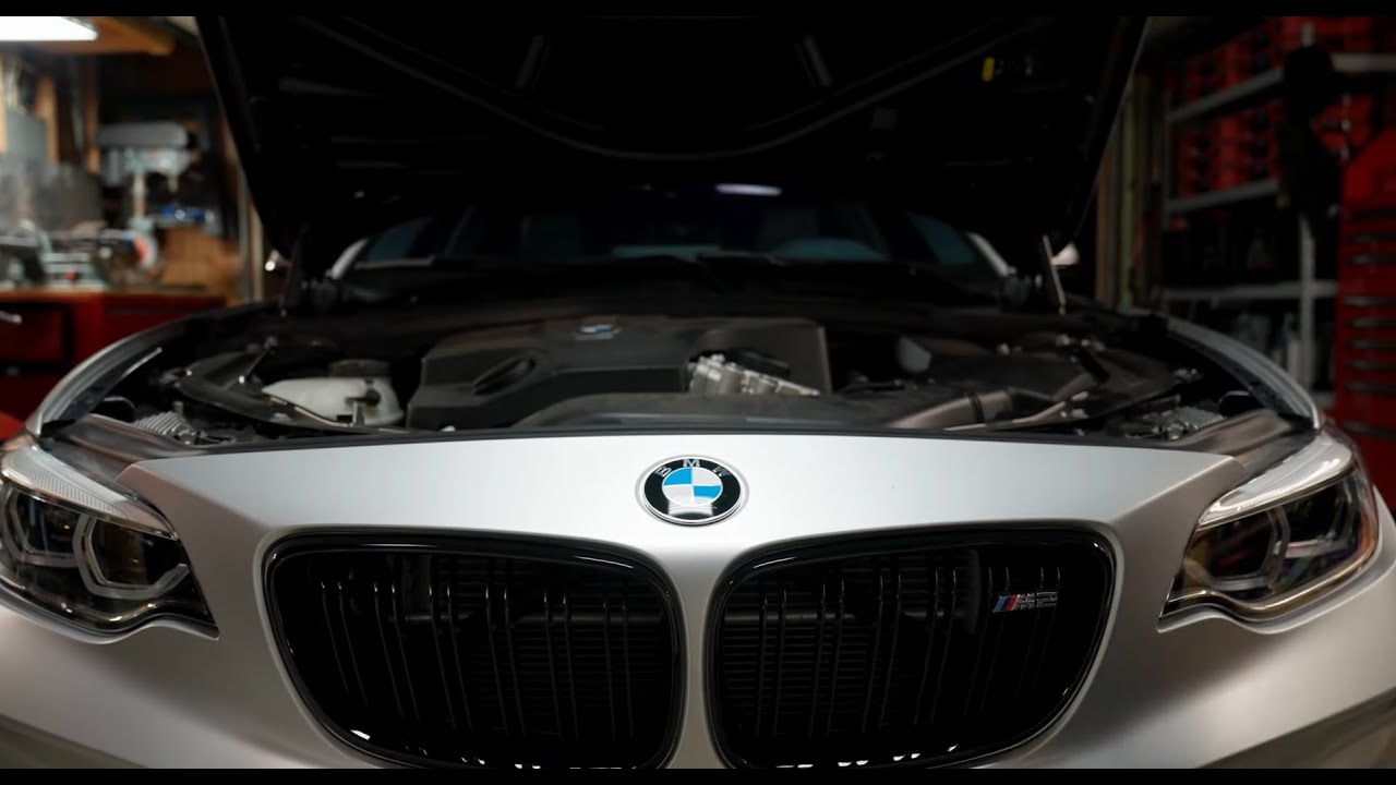 BMW M2 Oil Change With AGA Clean Oil Drain Plug YouTube