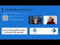 How to convert Active Directory groups to Entra ID controlled group