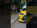 here come the yellow car #toyotawigo