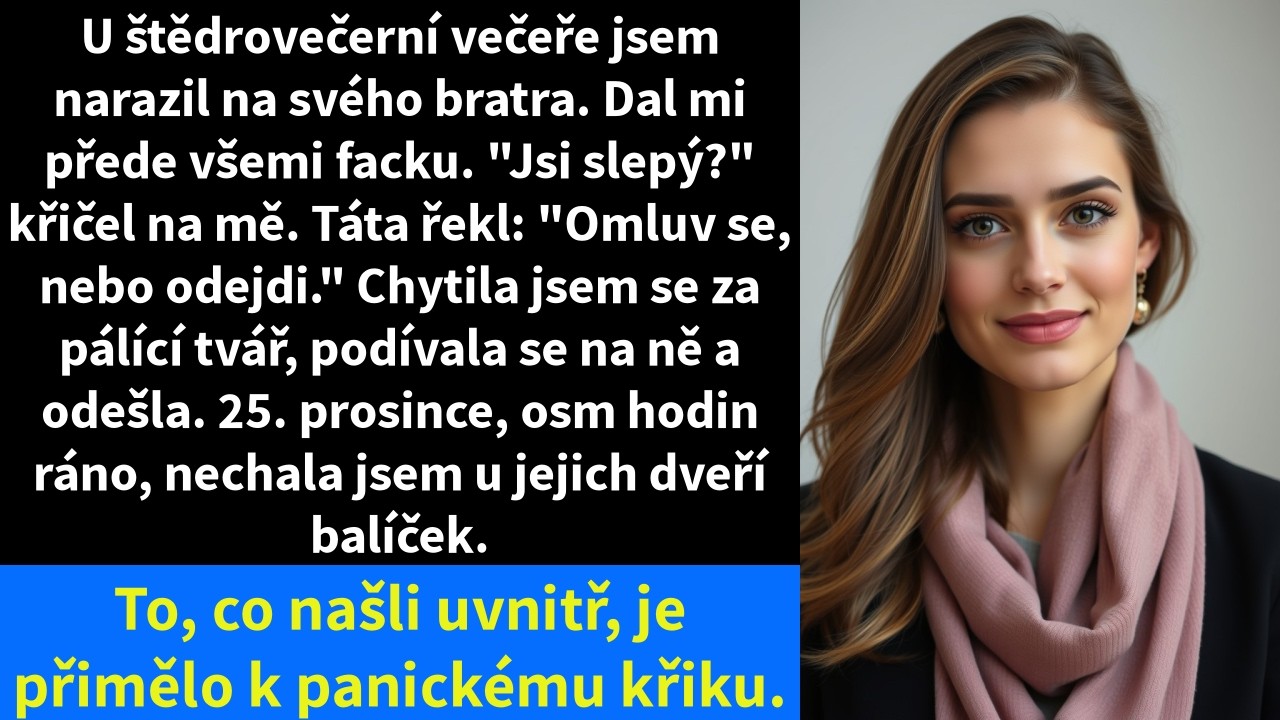Když mě bratr před celou rodinou u vánočního stolu fackoval, protože jsem mu na sako upustila pár kapek moštu, nikdo se nepohnul. Matka běžela otřít jeho rukáv, otec mi přikázal, ať se omluvím,...