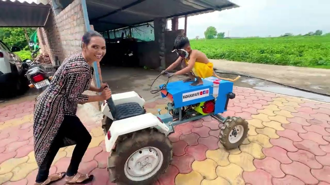 Monkey Mini Tractor Le Gaya 🫢