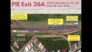 28may2023  new  pie left exit 26a which cost $32.7 million & took 5 years to build