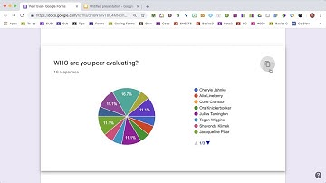Summary of Responses in Google Forms