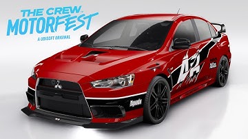 The Crew Motorfest - Mitsubishi Lancer Evolution X Full Customization ⚡