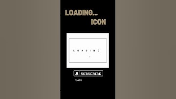loading blur animation using HTML and CSS | web development