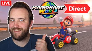 Mario Kart World Direct REACTION!