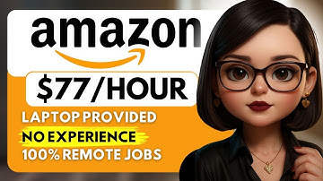 Amazon Hiring Remote! No Experience Remote Work From Home Jobs 2025