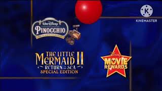 Sneak Peeks Menu From The Lion King 2 Simbas Pride 10Th Anniversary Edition 2008 Dvd What If?